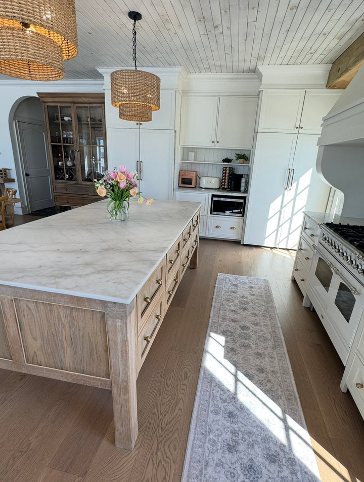 White Oak Kitchen Island